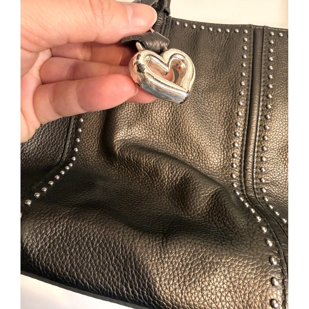 Brighton Pretty Tough Jax Tote Pebble Grain Leather Handbag Capsule Quiet Luxury - Picture 13 of 17